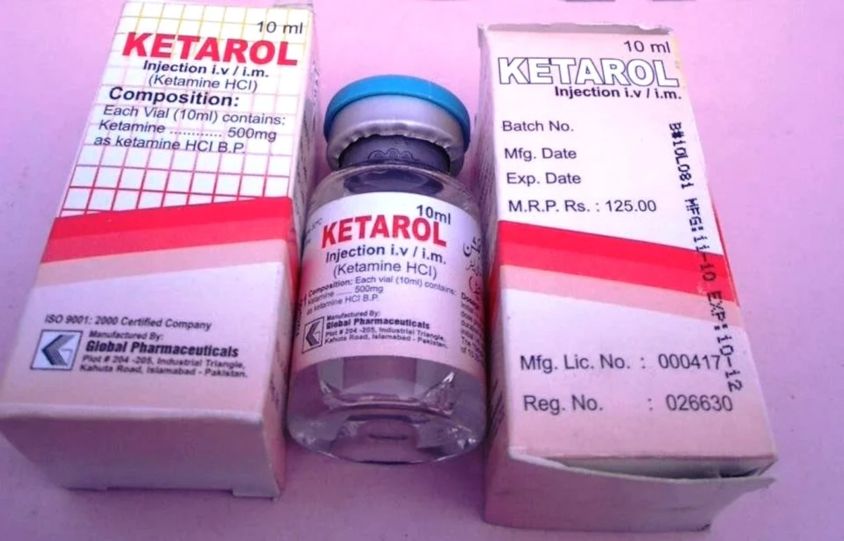 Ketarol 10 ml Injection i.v i.m. (Ketamine HCI) - Buy Ketarol Online Without Prescription