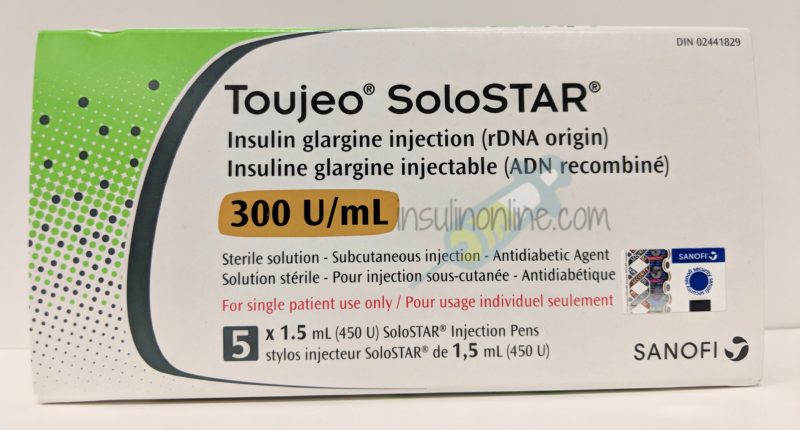 Toujeo Solostar Insulin Pen