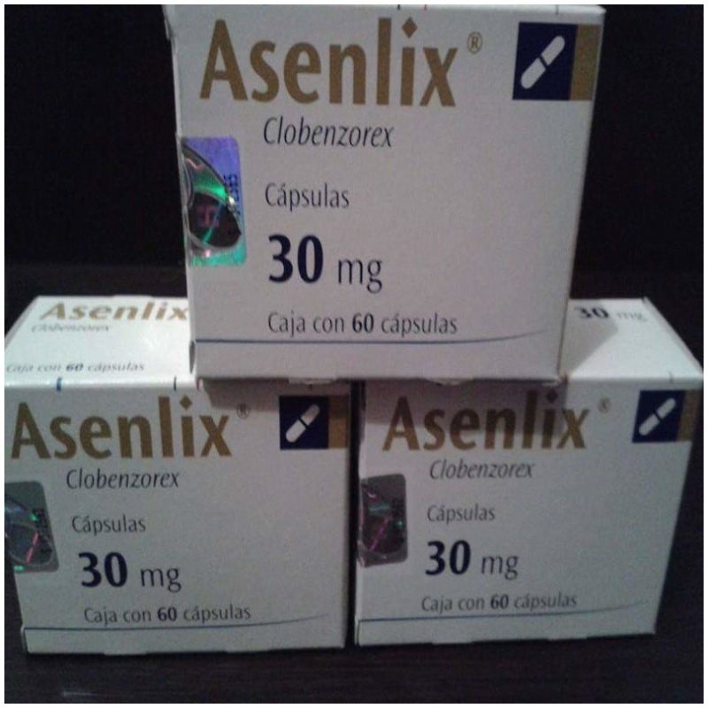 Clobenzorex (Asenlix, Dinintel, Finedal, Rexigen) 30 mg